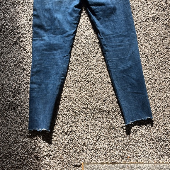 Agolde high rise cropped raw hem skinny jeans - Picture 11 of 11